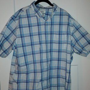 Croft and Barrow Short Sleeve Dress Shirt - Extra Large (XL)